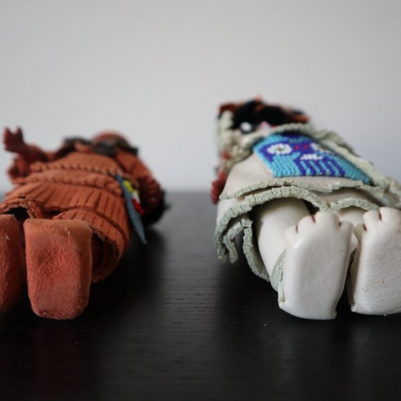 Collectible Native American dolls / Vintage Carlson dolls Native American dolls - Picture 12 of 13